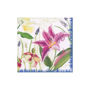 Isabelle’s Garden Paper Cocktail Napkins – Caspari