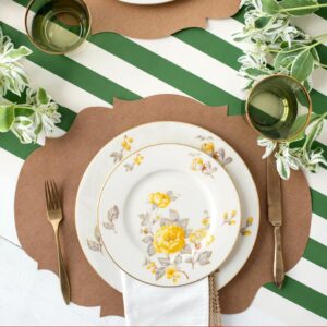Hester & Cook Die Cut Kraft French Frame Placemat